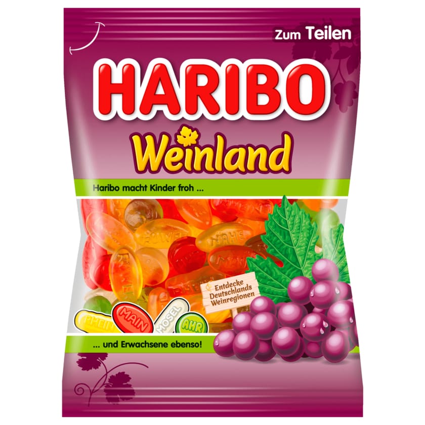 Haribo Weingummi Weinland 200g